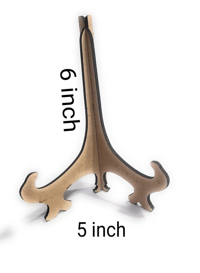 Ditya Crafts MDF Wooden Stand for Resin/Art and Craft/Party Decoration Set of 3 (6 x 5 inch) - Image 3